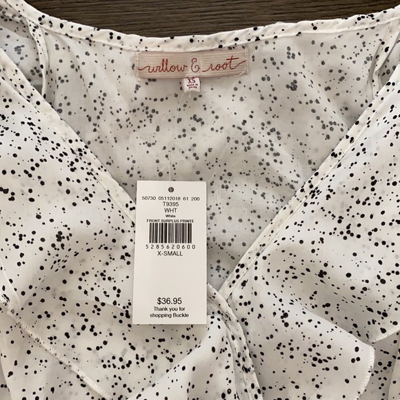 Ruffle tank NWT willow and root from Buckle - Picture 3 of 8